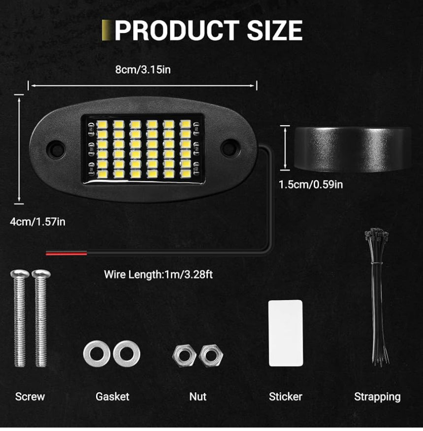Battery-Powered Rocklights Kit